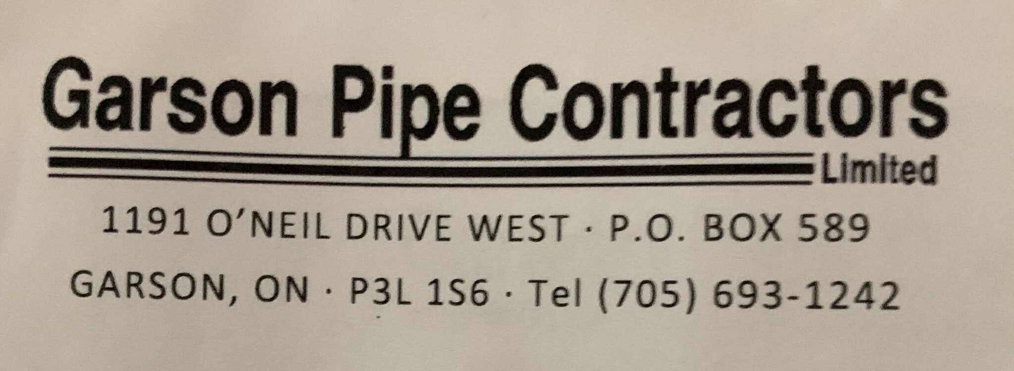Garson Pipe Contractors Ltd.